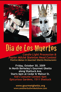 Mexican paper mache costumes in parade