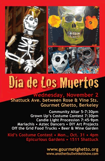Dia de los Muertos - day of the dead - in Berkeley