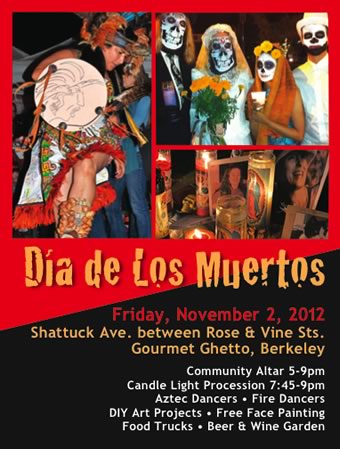 Dia de los Muertos - day of the dead - in Berkeley