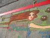 chalk art Choco Bean Queen-3 by Audrey Bagley