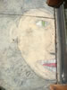 chalk art HM: Half Face by Aniar Railant
