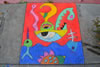 Chalk Art Honorable Mention: Picasso by Berrin, Theoden, William & Throyden of El Cerrito