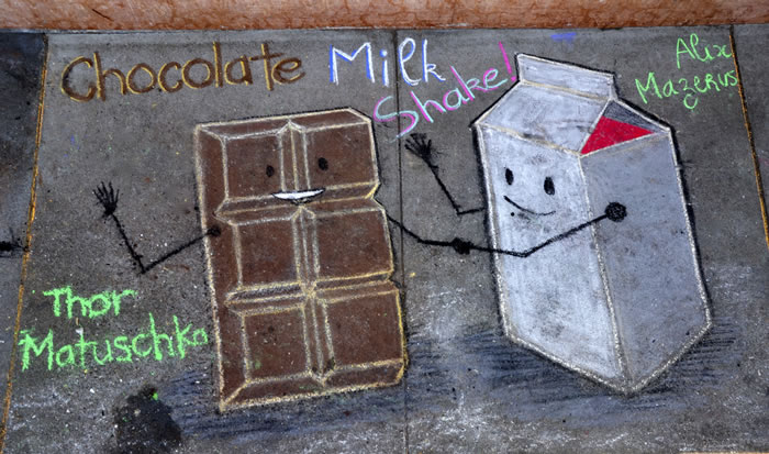 RUNNER UP: Chocolate Milk Shake by Thor Matuschka & Ali Mazerus