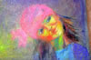 Honorable Mention - Saiya (detail) by Abby Chandrasekaran & Saiya